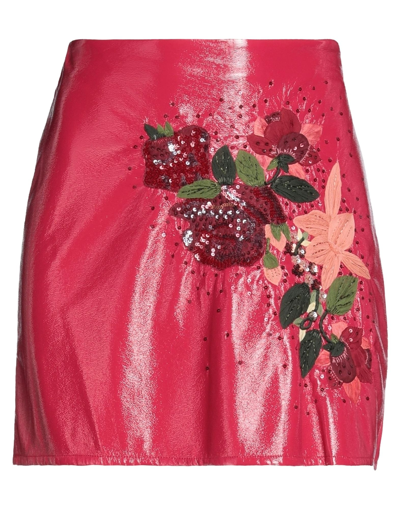 Elisabetta Franchi Mini Skirts In Pink