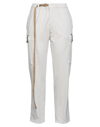 White Sand Pants In White