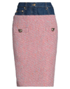 Moschino Midi Skirts In Pink