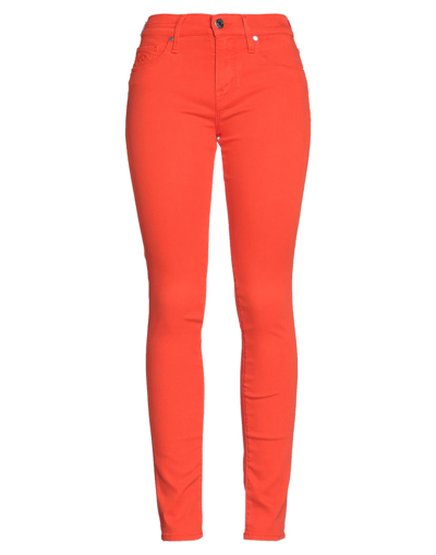 Jacob Cohёn Pants In Orange