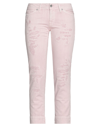 Jacob Cohёn Denim Cropped In Pink