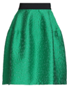 P.a.r.o.s.h Midi Skirts In Green