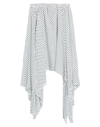 Carla G. Midi Skirts In White