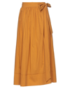 A.b  Apuntob Long Skirts In Ocher