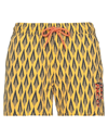 Rabanne Woman Shorts & Bermuda Shorts Marigold Size M Polyamide In Ocher