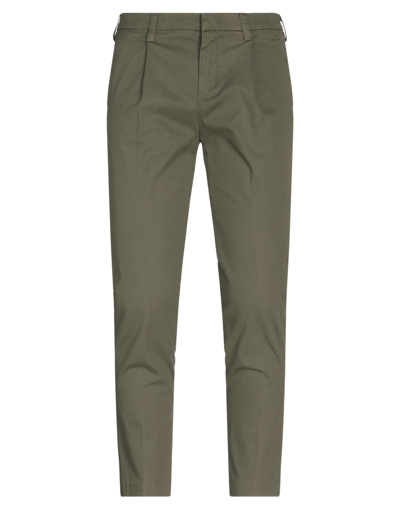 Entre Amis Pants In Military Green