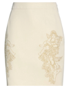 Moschino Mini Skirts In Yellow