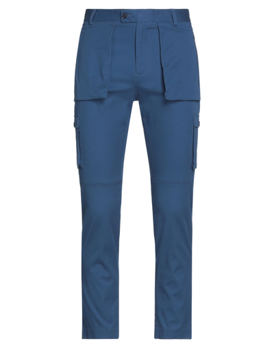 Grey Daniele Alessandrini Pants In Blue