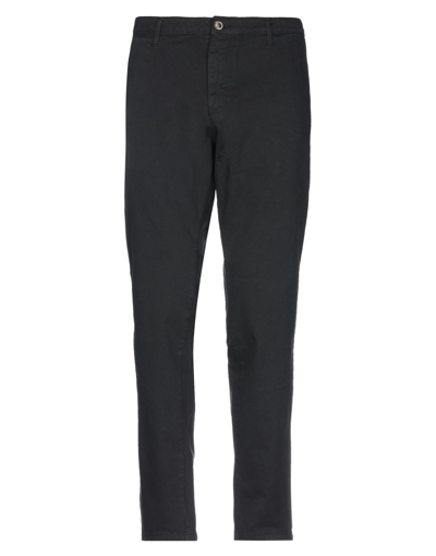 Groowe Man Pants Black Size 40 Cotton, Elastane