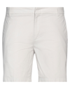 Dondup Man Shorts & Bermuda Shorts Light Grey Size 31 Cotton, Elastane