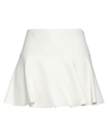 Valentino Woman Shorts & Bermuda Shorts Ivory Size 6 Virgin Wool, Silk In White