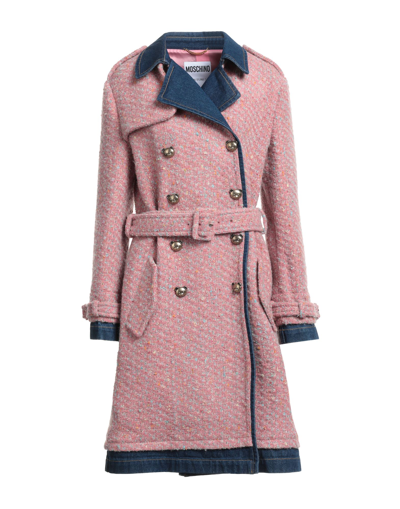Moschino Coats In Pink