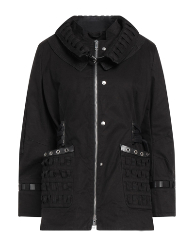 Ermanno Scervino Coats In Black