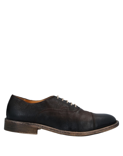Marc Edelson Lace-up Shoes In Dark Brown
