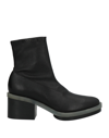 CLERGERIE CLERGERIE WOMAN ANKLE BOOTS BLACK SIZE 5.5 LAMBSKIN