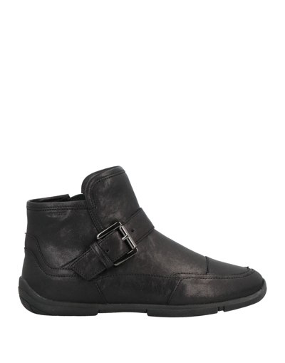 Geox Ankle Boots In Black