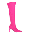 Luca Valentini Knee Boots In Pink