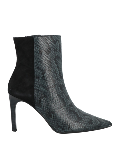 Geox Ankle Boots In Green