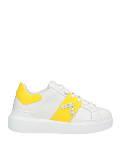 Ed Parrish Sneakers In White