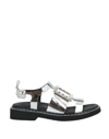 Roger Vivier Sandals In Silver