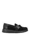 Geox Loafers In Black