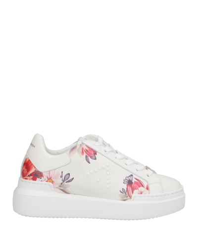 Ed Parrish Sneakers In White