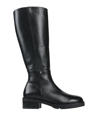 Patrizia Pepe Knee Boots In Black