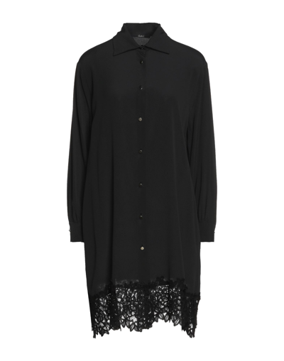 Carla G. Short Dresses In Black