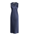Armani Exchange Midi Dresses In Blue