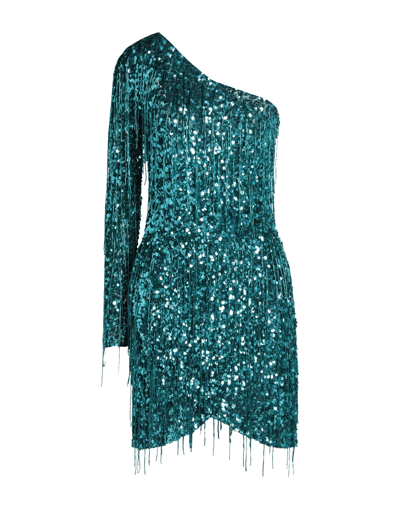 Elisabetta Franchi Short Dresses In Green