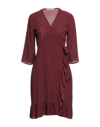 Mr Massimo Rebecchi Short Dresses In Red