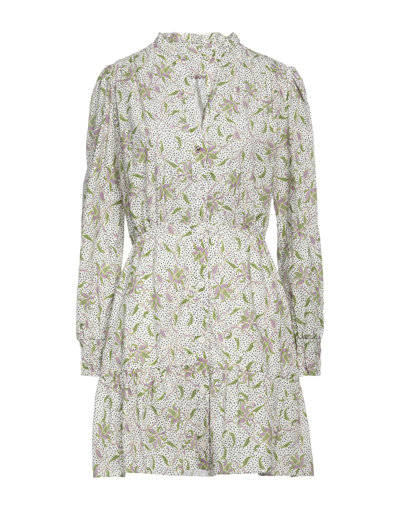 Pinko Short Dresses In White