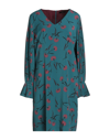 Seventy Sergio Tegon Short Dresses In Green
