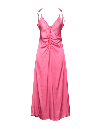 Vicolo Long Dresses In Pink