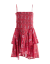 Isabel Marant Étoile Short Dresses In Red