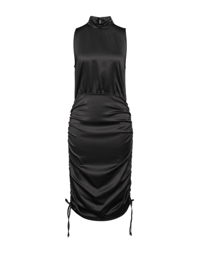 Kontatto Midi Dresses In Black