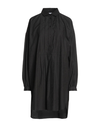 Moschino Short Dresses In Black