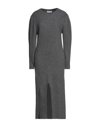 Weili Zheng Midi Dresses In Grey