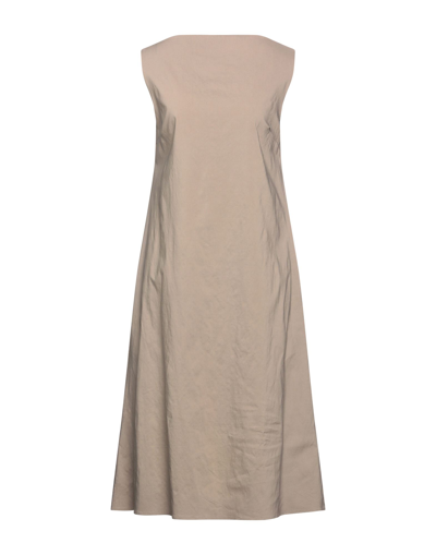 Alessio Bardelle Midi Dresses In Beige