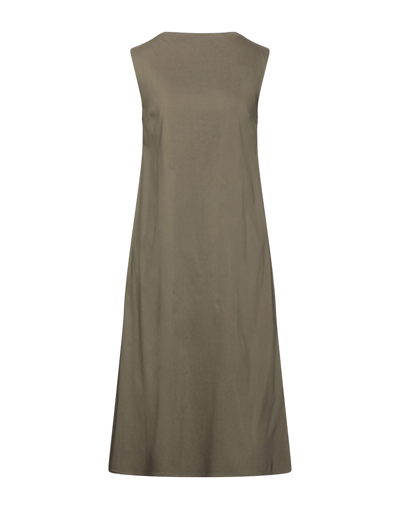 Alessio Bardelle Midi Dresses In Green