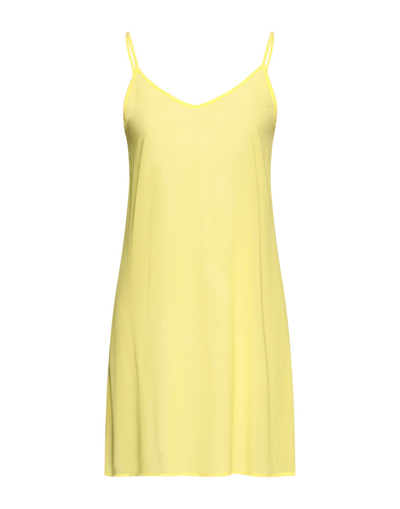 Mr Massimo Rebecchi Short Dresses In Yellow