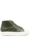 SOFIE D'HOORE LEATHER HI-TOP trainers