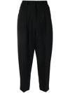 MICHAEL MICHAEL KORS HIGH-WAISTED CROPPED TROUSERS