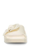 Veronica Beard Davina Jelly Slide Sandal In White