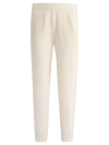 ALLUDE ALLUDE WOMEN'S  WHITE CASHMERE PANTS