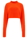 Sportmax Maiorca Wool And Cashmere Sweater In Orange