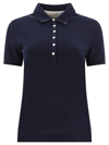 Barbour Womens Blue Cotton Polo Shirt