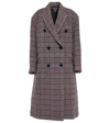 Isabel Marant Lojimiko Coat In Burgundy/blue