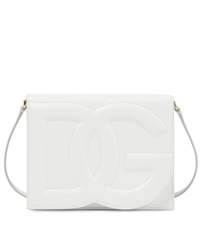 DOLCE & GABBANA DG LEATHER SHOULDER BAG