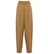 Joseph Neutral Drew Wide Leg Trousers In Camel